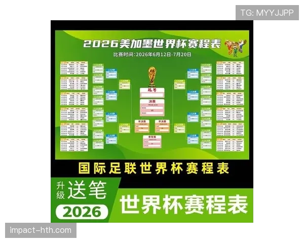 2026世界杯赛事流程图怎么看